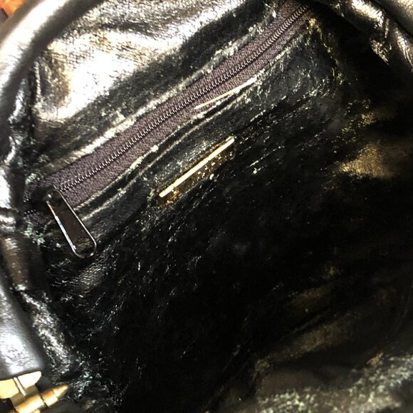 Vintage 80s Hala multicolour 'metalic 'crossbody or clutch purse bag - Picture 9 of 16